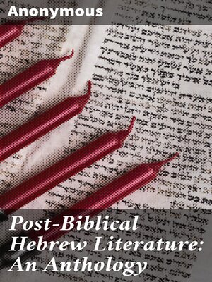 cover image of Post-Biblical Hebrew Literature